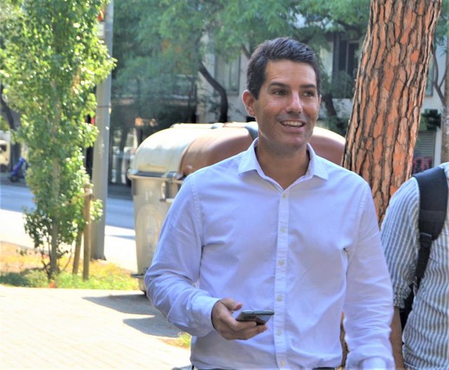 El diputat de Cs Nacho Martín Blanco, a 12 d'agost de 2022.