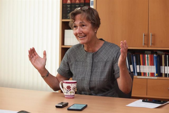La embajadora de Alemania en Ucrania, Anka Fedhusen.