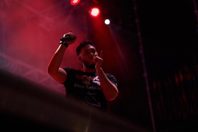 Concierto de Omar Montes en el festival 'Vive la Feria' de Torrelavega