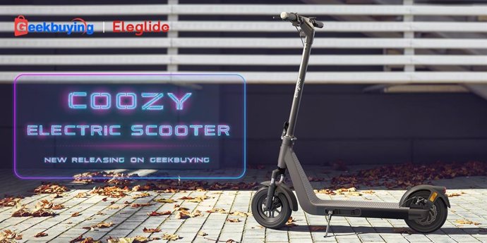 Eleglide Coozy e-scooter will be released on geekbuying and eleglide.com
