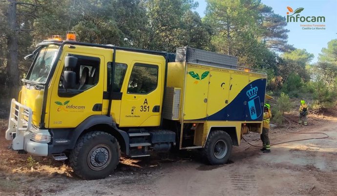 Medio de extinción terrestre del Infocam.