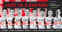 Juan Ayuso entra en la lista de UAE Team Emirates para la Vuelta encabezada por Joao Almeida