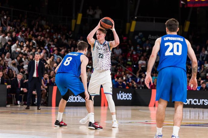 Archivo - David Walker con el Surne Bilbao Basket