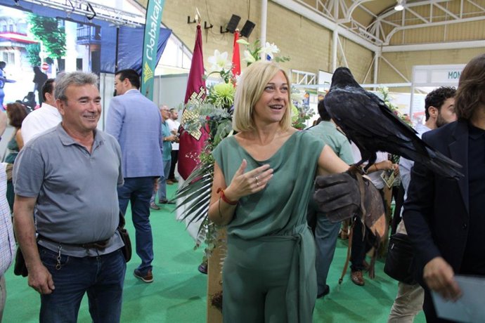 La coordinadora de Cs Carmen Picazo en Mencatur.