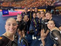 España logra la octava posición en la final por equipos de gimnasia artística
