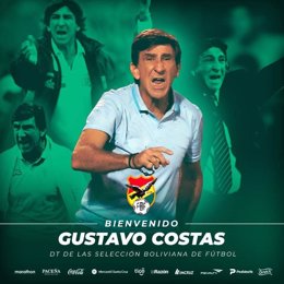 Gustavo Costas, nuevo seleccionador de fútbol de Bolivia