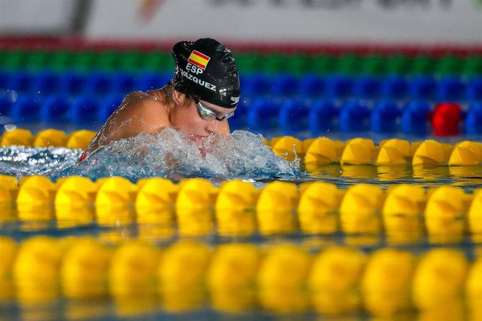 Archivo - La nadadora española Alba Vázquez