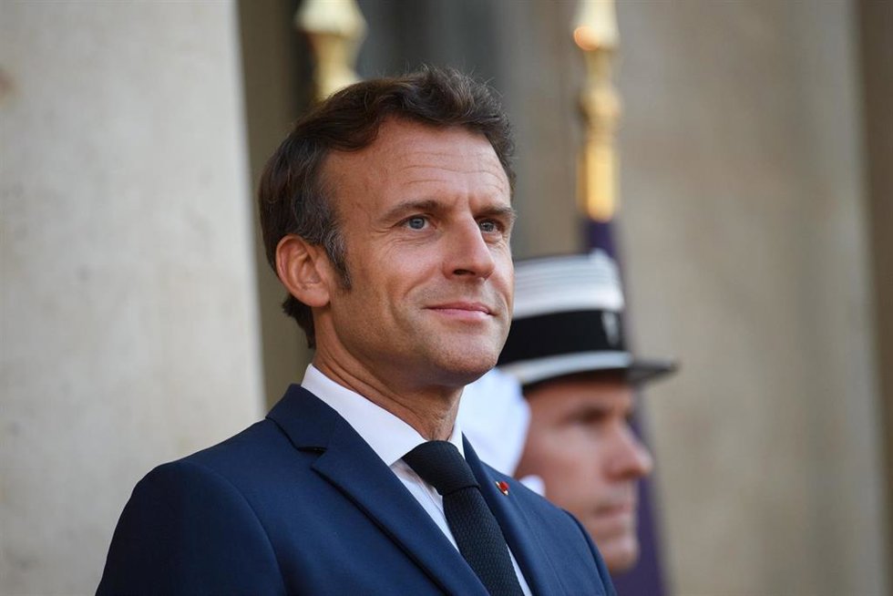 El presidente de Francia, Emmanuel Macron