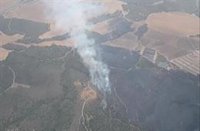 Controlado el fuego declarado en la madrugada de este sábado en Hellín