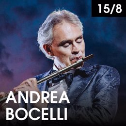 Cartel de Andrea Bocelli en Starlite