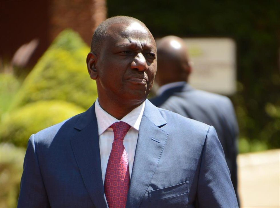 Archivo - El vicepresidente de Kenia, William Ruto