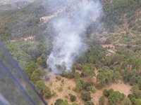Controlado el incendio forestal en el paraje Nava de San Pedro de Cazorla (Jaén)