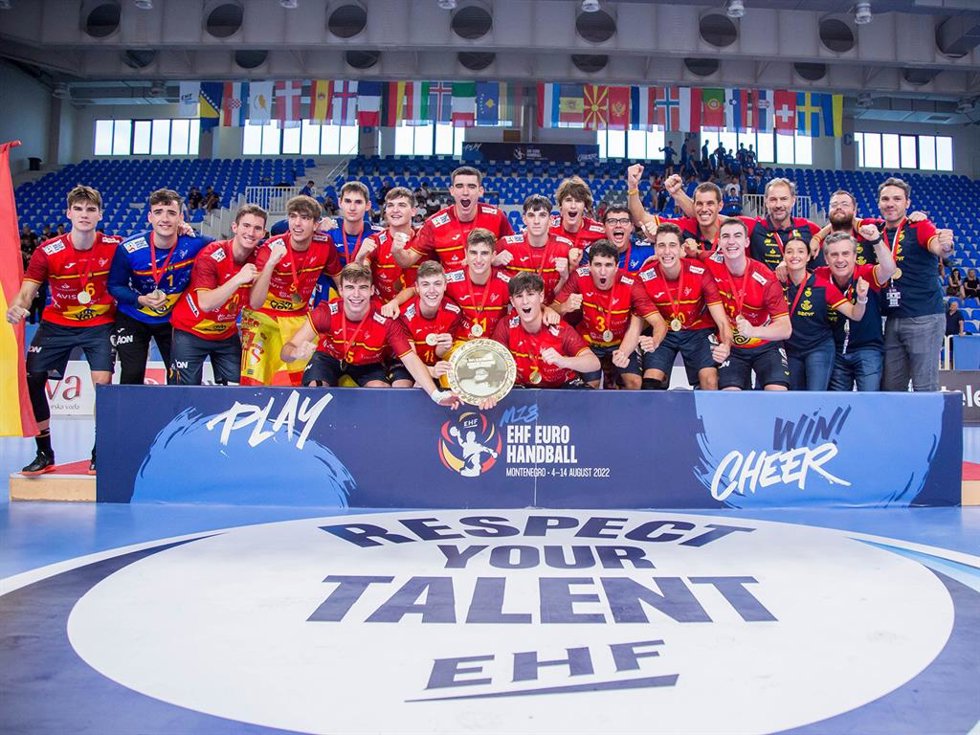 España reedita su oro en el Europeo Sub-18 de balonmano