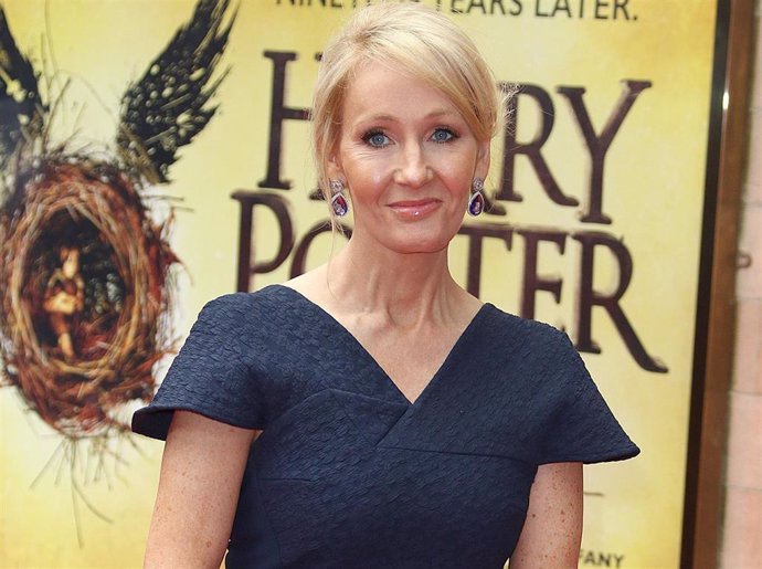 Archivo - J. K. Rowling en la presentación de un libro de la serie de Harry Potter