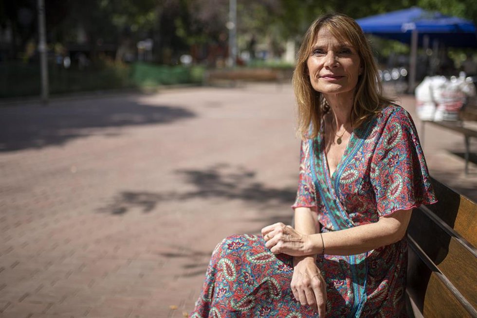 La viceprimera secretaria de Organización y Acción Electoral del PSC, Llusa Moret, tras una entrevista de Europa Press.