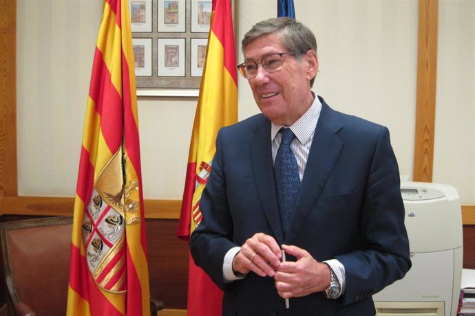 Archivo - El vicepresidente del Gobierno de Aragón, Arturo Aliaga.