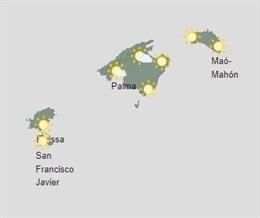 Predicción meteorológica para hoy lunes, 15 de agosto, en Baleares