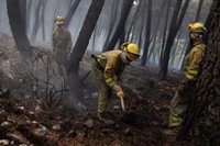 La UME da por perimetrado el incendio de Añón de Moncayo (Zaragoza) y permite el retorno de vecinos evacuados