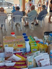 Un total de 47 personas desalojadas por el incendio de Vall d'Ebo pernoctan en el albergue de Pego