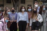 Ayuso califica de "retorcidos" los datos de CCOO sobre la FP: "Nunca ha habido tantos alumnos estudiando en la región"