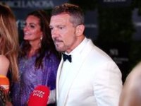 Antonio Banderas se deshace en elogios hacia Nikole Kimpel: “Es uno de los mejores regalos que me ha dado la vida”