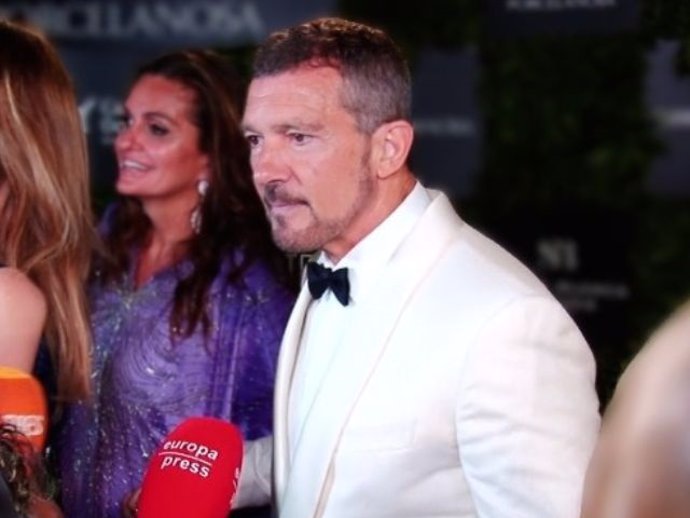 Antonio Banderas en la gala de Starlite