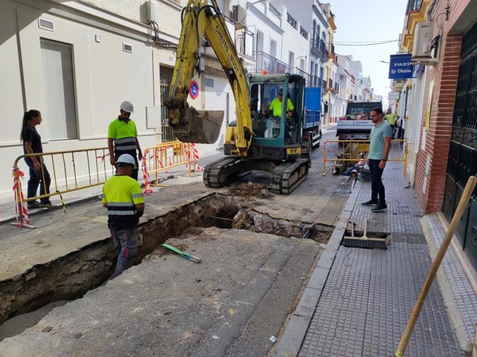Obras en los Palacios y Villafranca