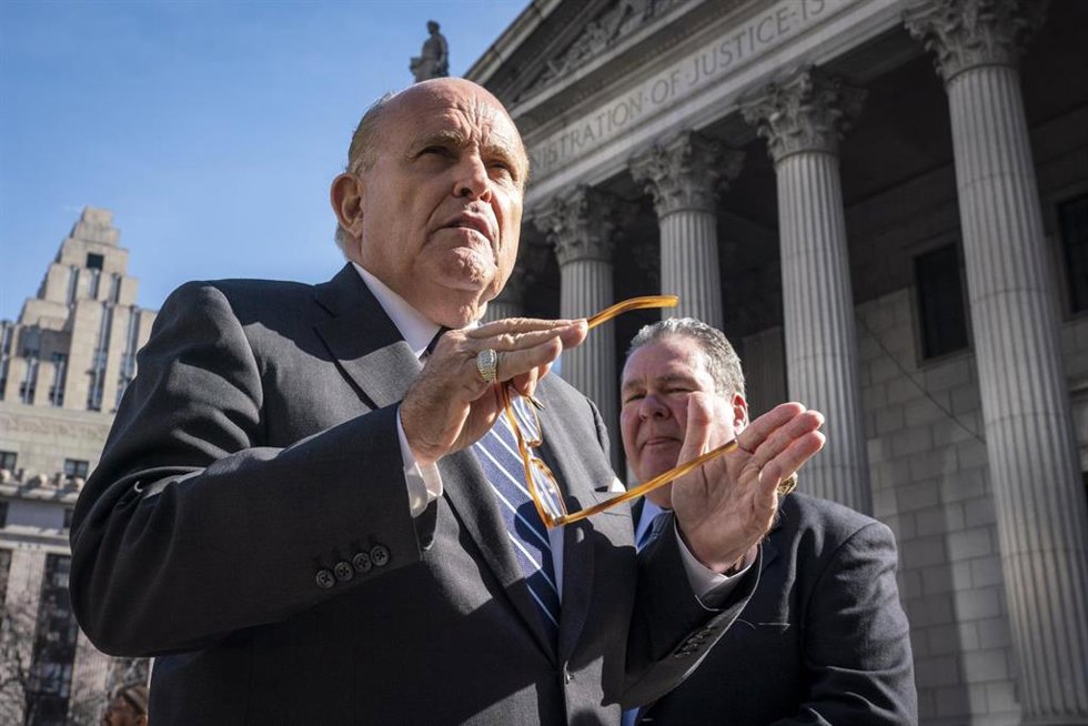 Archivo - El abogado personal de Donald Trump, Rudy Giuliani