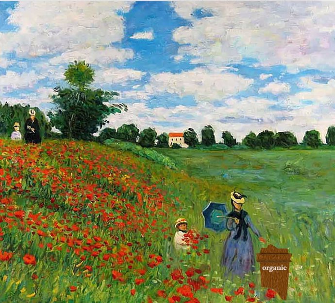 Interpretación de "Las amapolas" de Monet