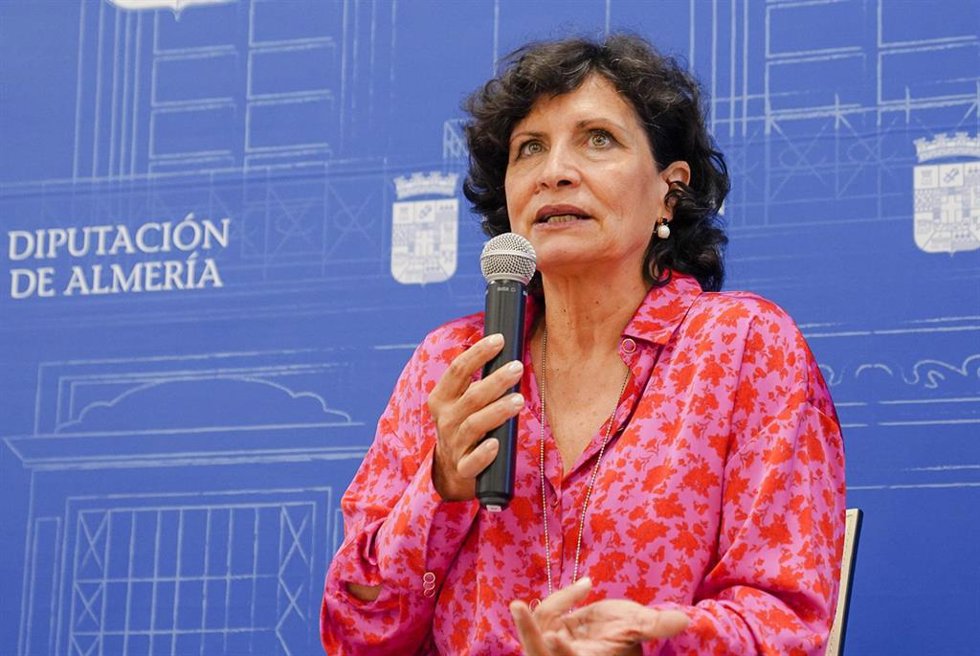 La diputada Carmen Navarro