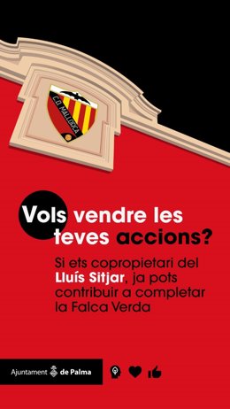 El cartel difundido por el Ayuntamiento de Palma.