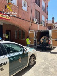 Detenidos dos varones con gran historial delectivo que acababan de robar más de 10.500 euros en cobre en Novés