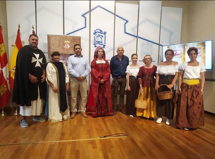 Presentación de la recreación histórica de la llegada de Doña Juana de Avis a Alaejos