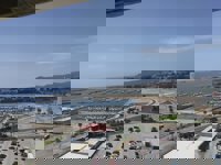 El Puerto de Algeciras (Cádiz) corta el tráfico del Acceso Sur por una salida de la vía de uno de los trenes