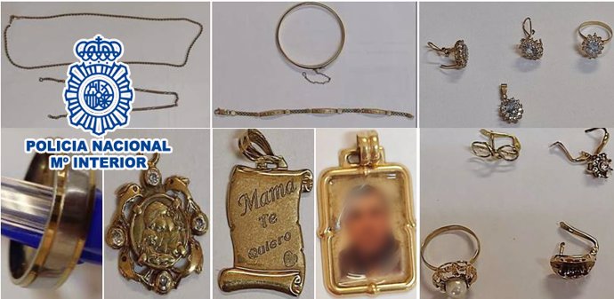 Detenida por robar joyas valoradas en 5.000 euros del bolso de una persona en un mercadillo