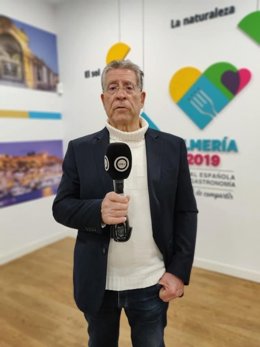 El periodista Juan Domínguez.