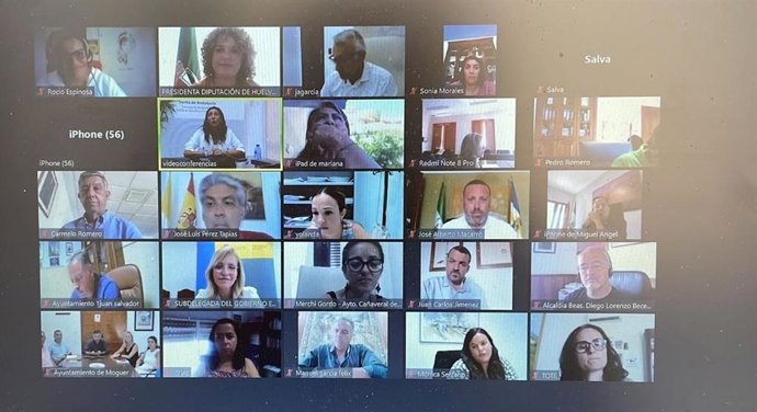 Imagen de la reunión.