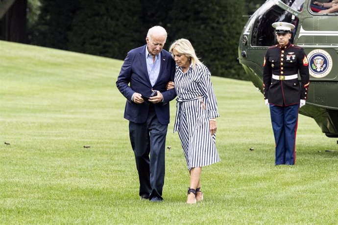 El presidente de Estados Unidos, Joe Biden, y la primera dama, Jill Biden