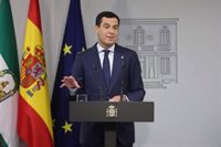 Moreno condena el crimen de la mujer hallada muerta en un transformador en Sevilla y llama a "hacer frente" al machismo