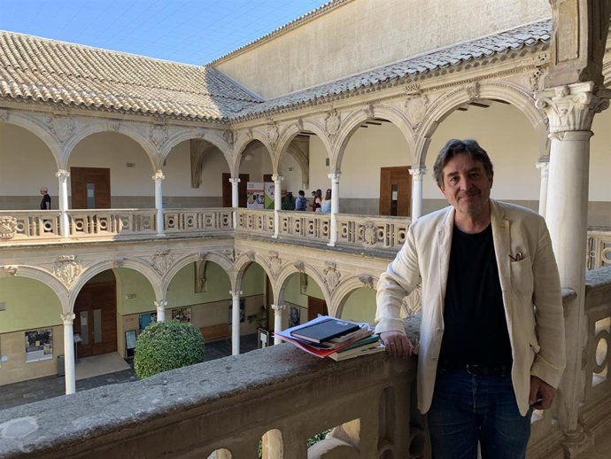 Luis García Montero en la Universidad Internacional de Andalucía.