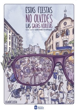 Cartel de las Fiestas de Ejea de los Caballeros 2022.