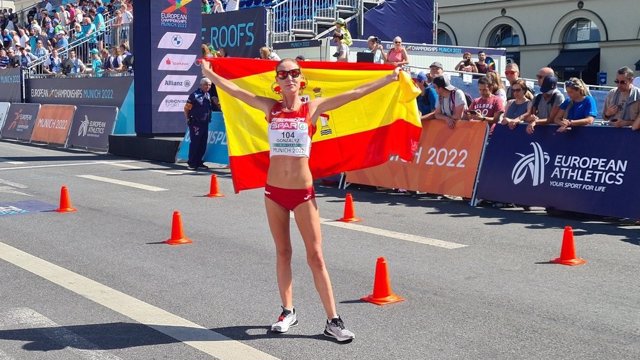 La atleta española Raquel González, subcampeona de Europa de marcha en los 35 kms