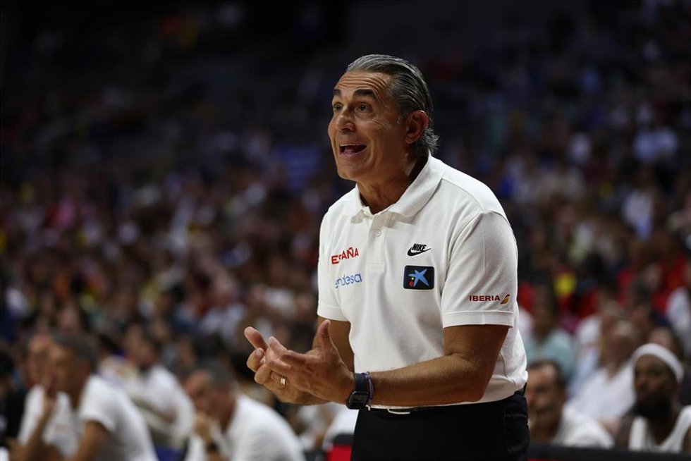 Sergio Scariolo, seleccionador español de baloncesto