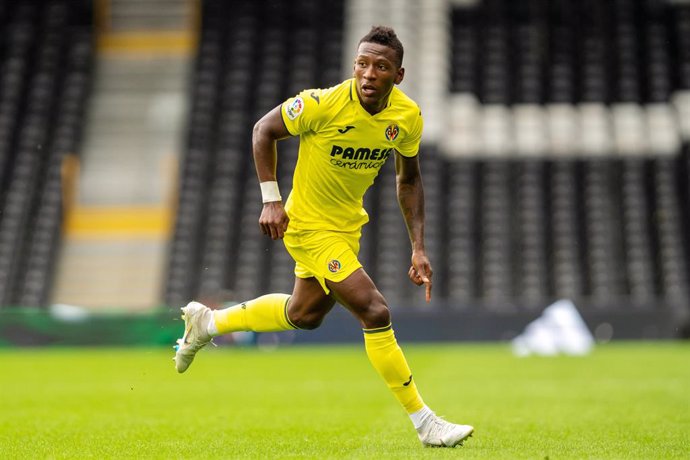Villarreal defender Pervis Estupinan during the Pre-Season Friendly football match between Fulham and Villarreal CF on July 31, 2022 at Craven Cottage in London, England - Photo Stephen Flynn / ProSportsImages / DPPI