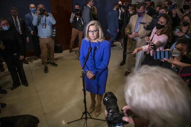 Archivo - La representante republicana por Wyoming, Liz Cheney