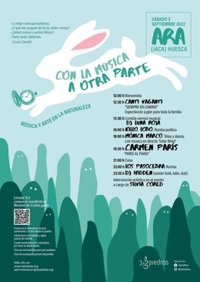 La primera edición de 'Con la Música a Otra Parte' fusiona arte y música en mitad del entorno natural de Ara (Huesca)