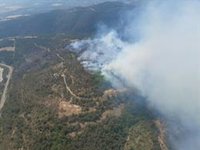 El Gobierno de Aragón da por controlado el incendio de Isábena en la Comarca de la Ribargoza