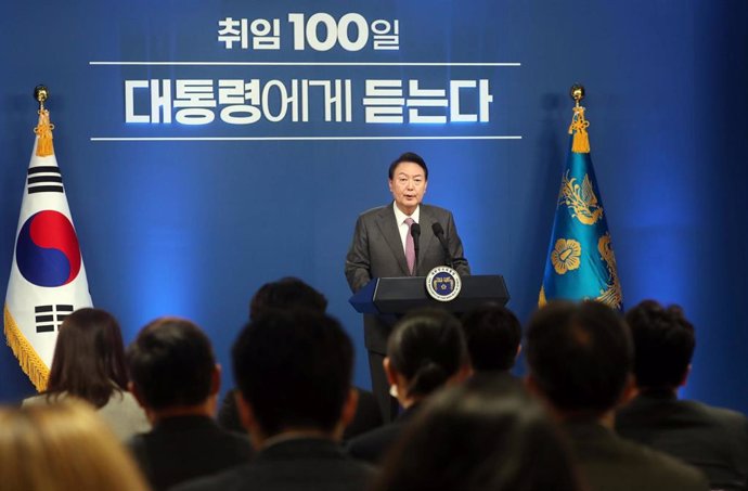 El presidente surcoreano, Yoon Suk Yeol.