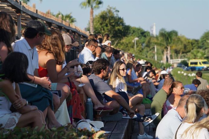 Público asistente al Torneo Internacional de Polo de Sotogrande