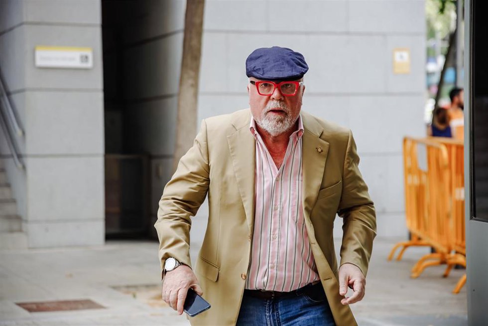 Archivo - El comisario jubilado José Manuel Villarejo el pasado junio en la Audiencia Nacional. 